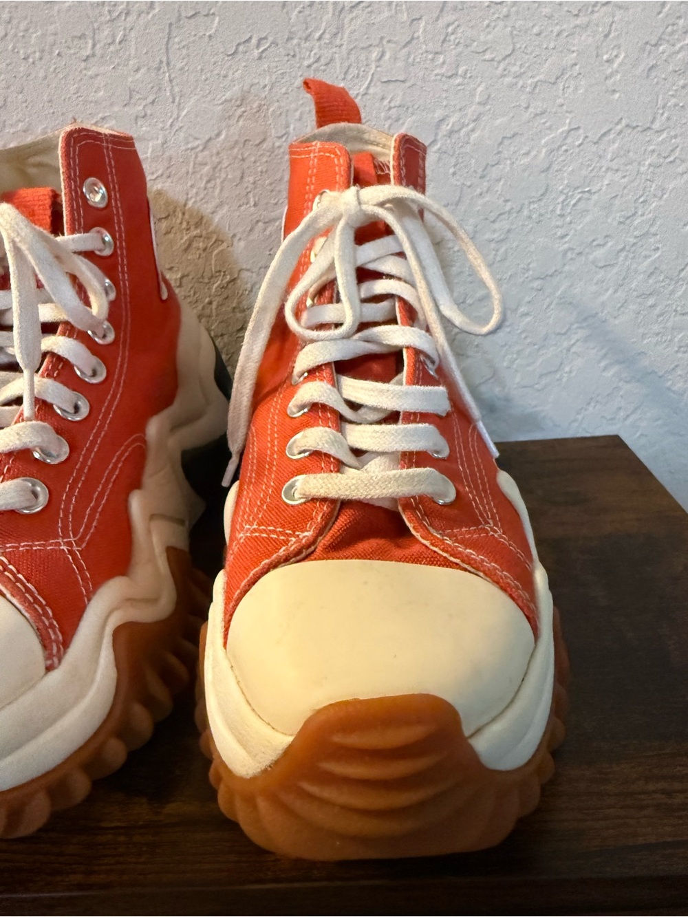 Converse Run Star Motion Platform High Color Mantra Orange Men's 6.5 Womens 8 - Picture 10 of 12